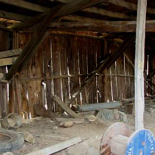 Derelict farm site along Citico