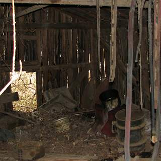 Derelict farm site along Citico