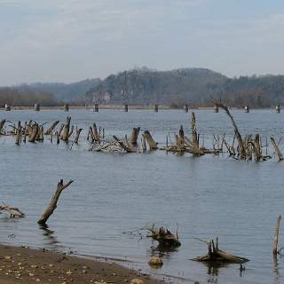 RR tressel piers Tallassee