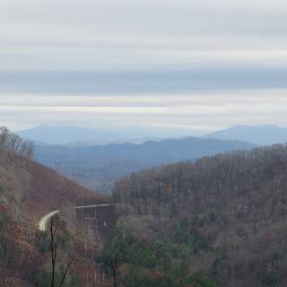 Looking East into the Murphy NC area