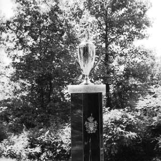 I first place trophy for a road ralley through the backroad of blount county. Actually it was more line an Enduro where timed speed between checkpoints closest to but not exceeding the speed limit -  which means a lot of the time you had to exceed it!