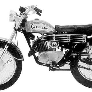 Another bike I had that I didn't get a photo of was the 250 Kawasaki. This thing was a four speed rotary vavle two stroke and it would haul. When it hit the powerband it was like a turbo and would pull the front wheel, even in 4th gear.