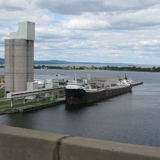 We saw this very same vessel locking through the Soo Locks in 2009 in Sault Ste. Marie.