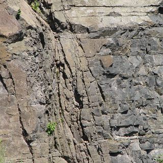 Ancient lava vent. About 1.8 billion years old. : Alan