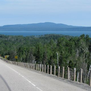 Decending into Terrace Bay