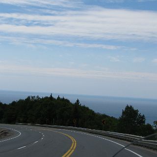 A typical view while driving 17. This is in the area of Montreal River Harbour