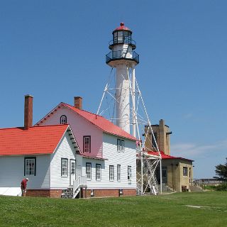 Whitefish Point light : Alan