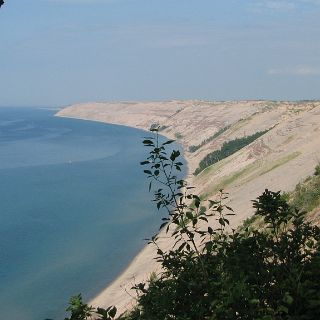 Sable Dunes. 300 ft dunes in Pictured Rocks NS : Alan