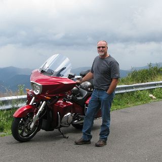 Storm watching from high atop Roan Mountain.