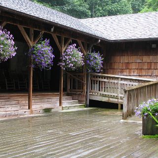 At Roan Mountain State Park visitor center