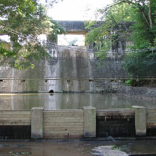 The dam at Standing stone - built by the CCC