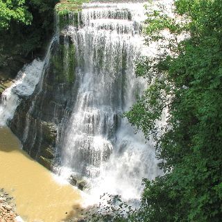 Impressive falls at Burgess