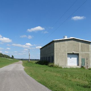 A gate house. see gps location