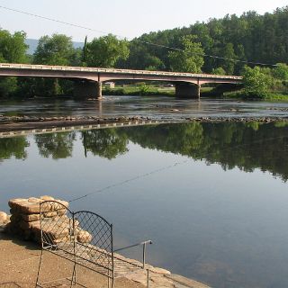 At Reliance Tennessee. Hiawassee river