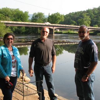 Dennis and Diana Johnson helped us kick off our official Park Tour