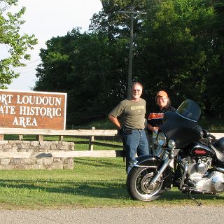 Of the hundreds of times I've visted this park this is the first photo I've taken here at the sign.  Highlights See the Visitor Center, fort reconstruction, & Tellico Blockhouse View the Cherokee Indian village reconstruction Experience living history programs: Garrison weekends, 18th  Century Trade Faire (September), and Christmas at Fort Loudoun  Visit the nearby Sequoyah Birthplace Museum