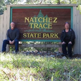 Huge park. We rode for miles in the park, all the way up to Interstate 40. A western spur of the early 18th-century “Natchez to Nashville” wilderness road onceran through here. Today, over 48,000 acres of woodlands are protected by state agencies in the area, providing visitors with access to over 50 miles of hiking and 250 miles of riding trails.