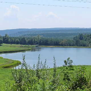 A plateau scene off Shut-In Gap road.