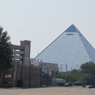 Heading downtown Memphis