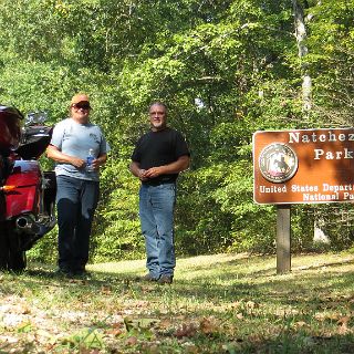 Picking up the Natchez Trace Parkway in Alabama we enjoyed a leasure ride all the way to Nashville.