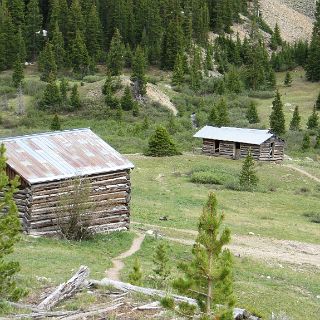 Old settlements are numerous  - this one well preserved for the tourists.