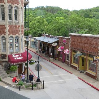 From the hotel resturant balcony