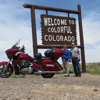 Entering Colorado  on US 50