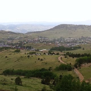 Up on Cripple Creek - where we spent the night.