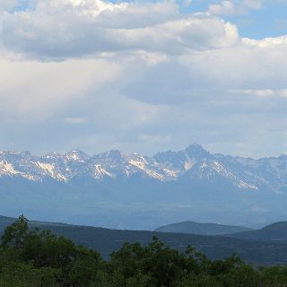 Desending from The Black Canyon of the Gunnison towards Montrose.