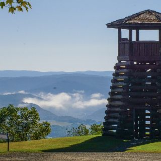 Droop Mt. Civil war battlefield : Motorcycle, Mountian Scene, Riding, Touring