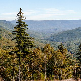 On the Highlands Parkway, WV : Motorcycle, Mountian Scene, Riding, Touring