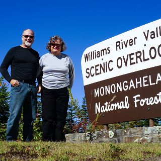 On the Highlands Parkway, WV : Motorcycle, Mountian Scene, Riding, Touring