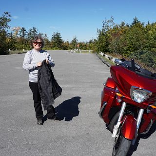 On the Highlands Parkway, WV : Motorcycle, Riding, Touring