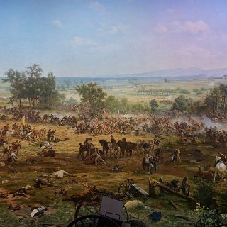 Gettysburg Diorama : Motorcycle, Riding, Touring