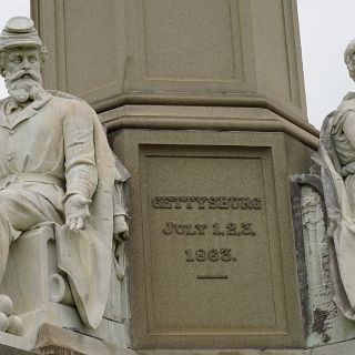 At Gettysburg Battlepark : Motorcycle, Riding, Touring