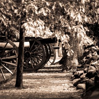 At Gettysburg Battle Park : Motorcycle, Riding, Touring