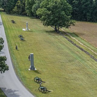 At Gettysburg Battle Park : Motorcycle, Riding, Touring