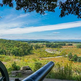 At Gettysburg Battle Park : Motorcycle, Riding, Touring