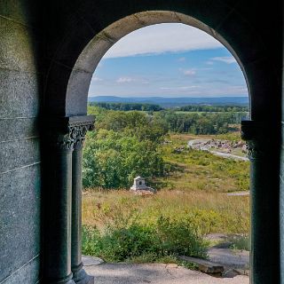 At Gettysburg Battle Park : Motorcycle, Riding, Touring