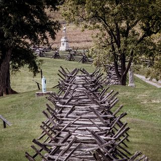 At Antietam Battle Park : Motorcycle, Riding, Touring