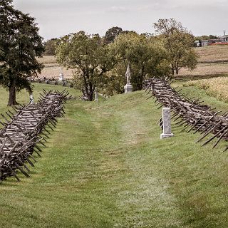 At Antietam Battle Park : Motorcycle, Riding, Touring