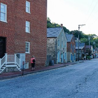 In Harpers Ferry : Motorcycle, Riding, Touring