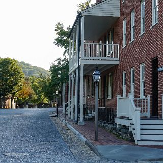 In Harpers Ferry : Motorcycle, Riding, Touring