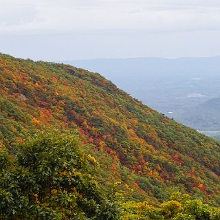 Along the Blue Ridge : Motorcycle, Mountian Scene, Riding, Touring