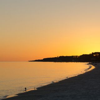 Sunset at Alligator Harbor : Ochlockonee trip