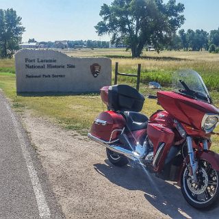 A stop at Fort Laramie going into Nebraska : Touring