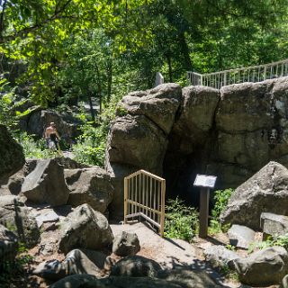 Taylors Falls, MN. The end of the Wisconsin Ice age trail and : Touring