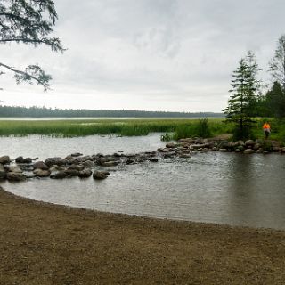 At the Mississppi headwaters. : Touring