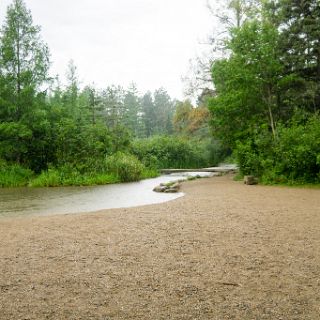 At the Mississppi headwaters. : Touring