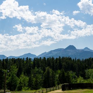 In and around the East Glacier Lodge area. : Touring